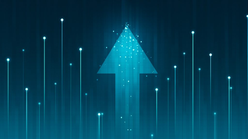 Arrows showing Improvement