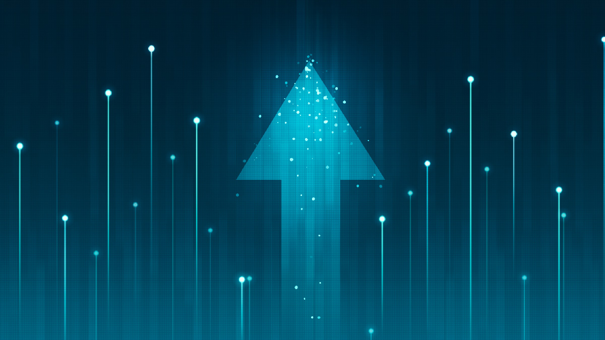 Arrows showing Improvement
